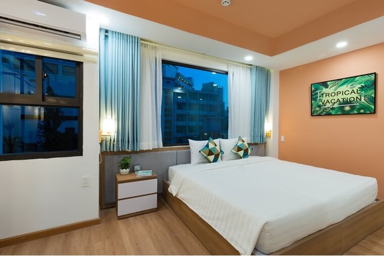 Phòng Deluxe Double City View